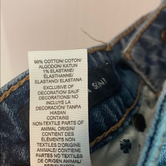 Lucky Brand Mid Rise Distressed Lolita Skinny Jeans - Picture 10 of 10